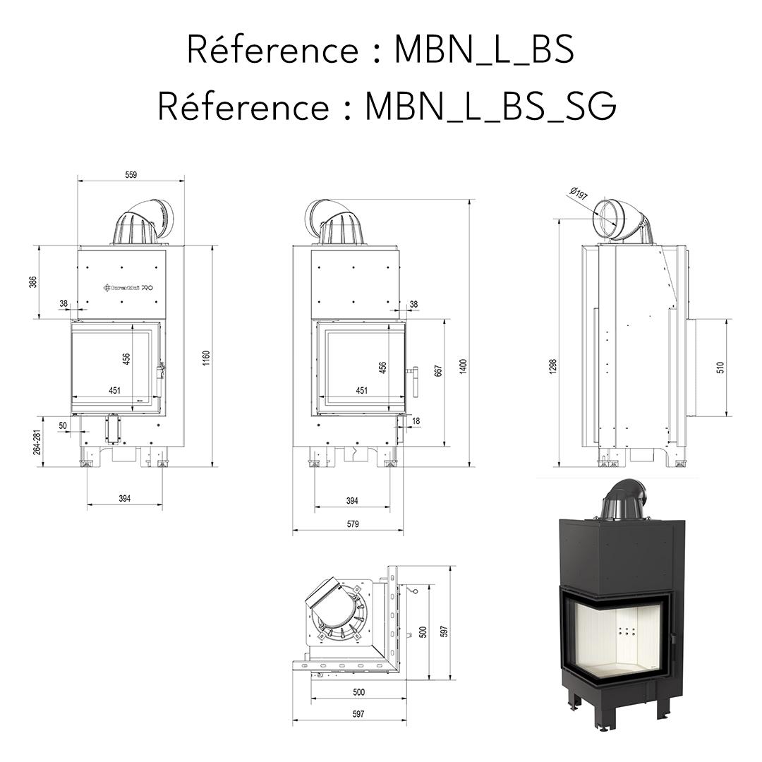 DIMENSION - DIMENSION MBN_L_BS / MBN _L_BS_SG