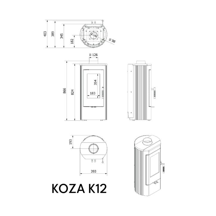 DIMENSION KOZA K12