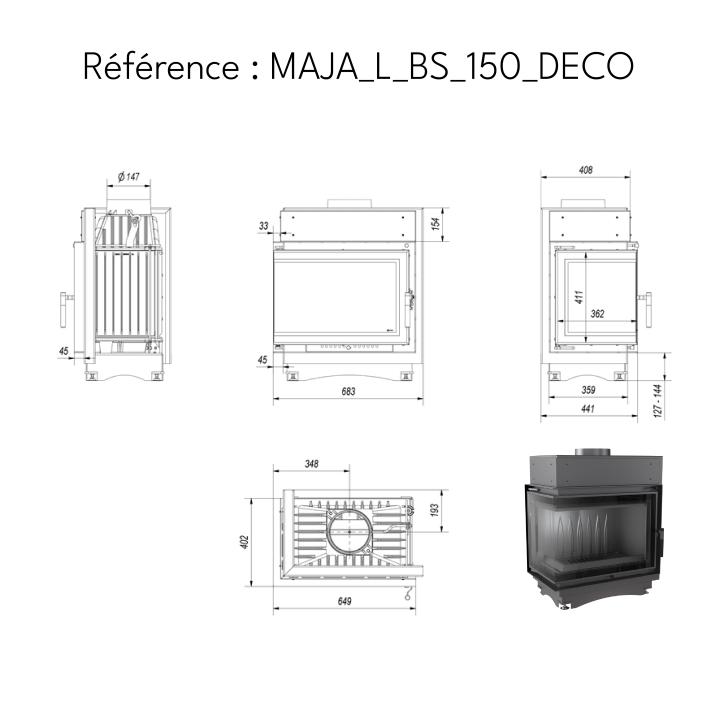 MAJA/L/BS/150/DECO