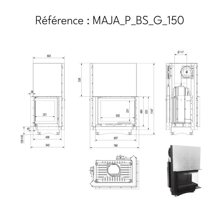 MAJA/P/BS/G/150